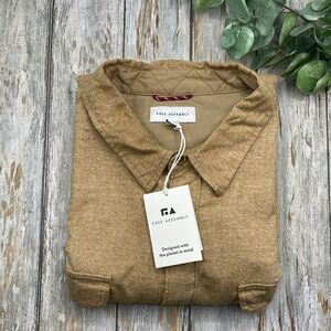 Men's Comfy Vintage Inspired Flannel Cotton Shirt with Long Sleeves, Size 3XL